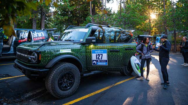 Image for article titled 2022 Rebelle Rally Tech Inspection at Tahoe Base Camp