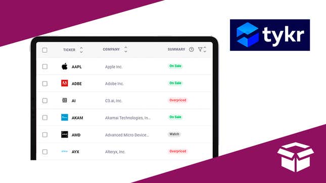 Possibly Make Money With a Tykr Stock Screener Lifetime Subscription