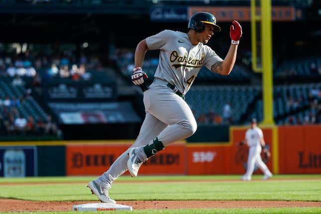 A's take 4 of 5 from Tigers by winning finale at Comerica