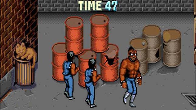 Image for article titled Video Game Henchmen Plan Meetup Around Explosive Barrels