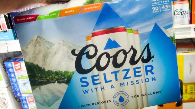 Image for article titled Get a Free 12-Pack of Coors Hard Seltzer Because Why Not, It&#39;s Free