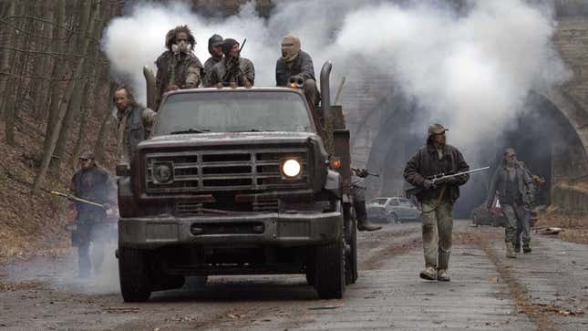 Image for article titled Elon Musk Tweets About Cybertruck Bringing "Post-Apocalyptic" Technology To The Present