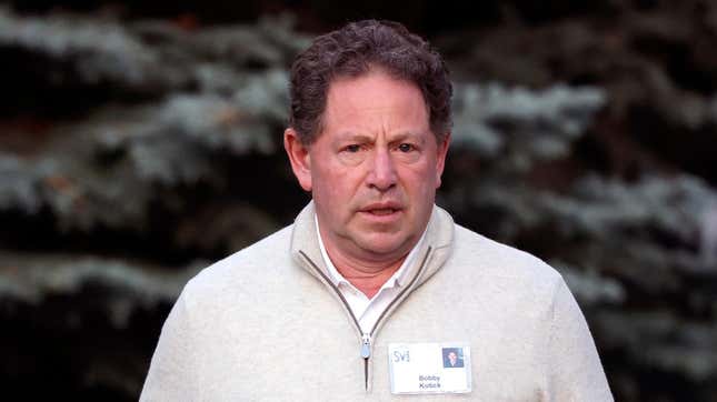 Bobby Kotick, CEO of Activision Blizzard, attends the Allen & Company Sun Valley Conference on July 08, 2022 in Sun Valley, Idaho. The world's most wealthy and powerful businesspeople from the media, finance, and technology will converge at the Sun Valley Resort this week for the exclusive conference. 
