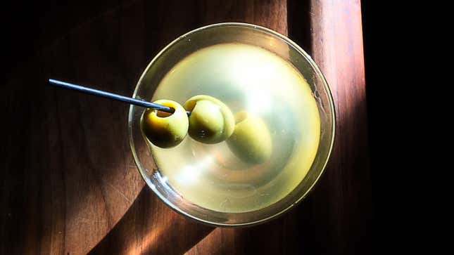 Image for article titled Fuck It, Make Your Dirty Martini With Tequila