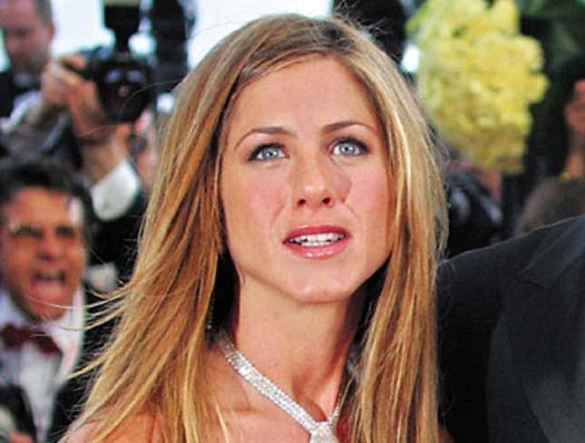 Image for article titled Jennifer Aniston Finally Reveals Hairstyle That Repulsed Brad Pitt