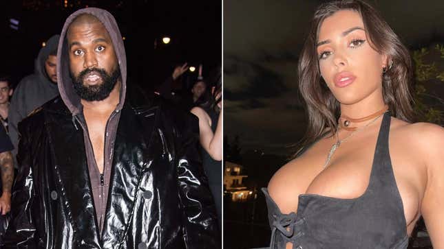 Image for article titled Kanye West Has Remarried (?) a Yeezy Designer—Yet Another Kim Kardashian Lookalike
