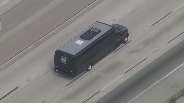 Image for article titled A Stolen Party Bus Led Police On A High-Speed Chase