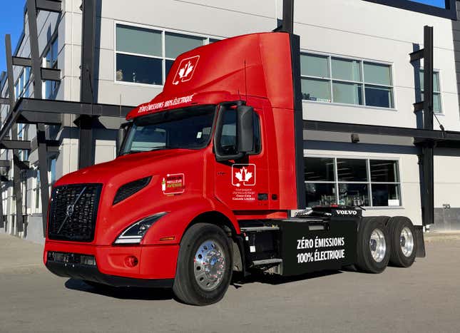 Image for article titled Electric Big-Rigs Are Expected to Match Diesels on Running Costs by 2030