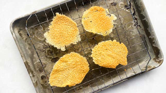 Image for article titled Make Some Cheese Crisps In Your Microwave