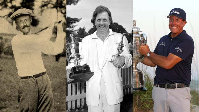 Image for article titled Phil Mickelson Becomes First Golfer To Win Major In 14 Different Decades