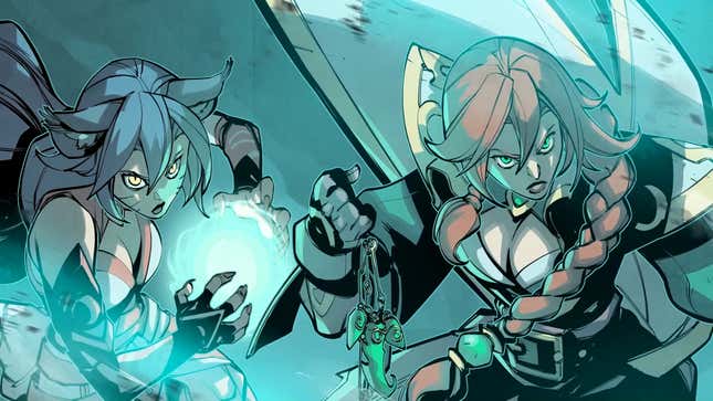 Two main characters in Ruined King use magic powers.