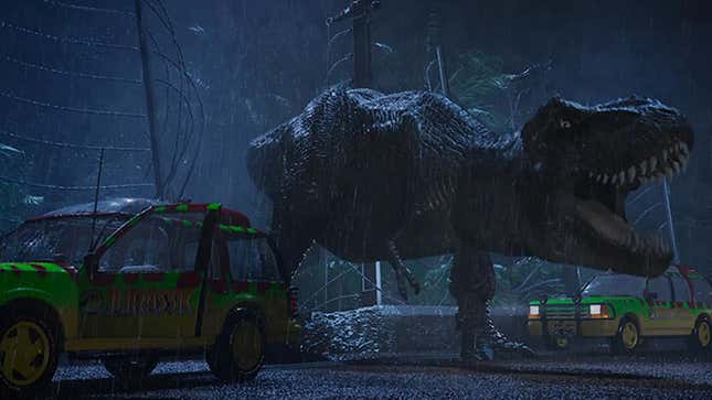Image for article titled Classic Jurassic Park Scene Somehow Recreated In PlayStation Game