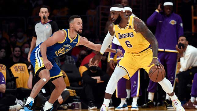 LeBron and Steph will face off on the NBA’s Opening Night.