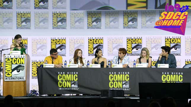 The cast of Riverdale at San Diego Comic-Con 2019. In 2020, panels like this will be held virtually.