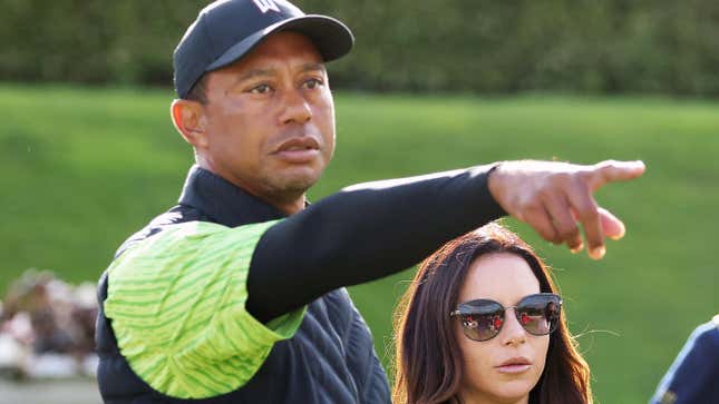 More drama in the acrimonious breakup of Tiger Woods and ex Erica Herman (right)
