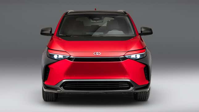 Image for article titled Toyota Says Its bZ4X Will Get Up To 250 Miles Of Range And Will Arrive Next Year
