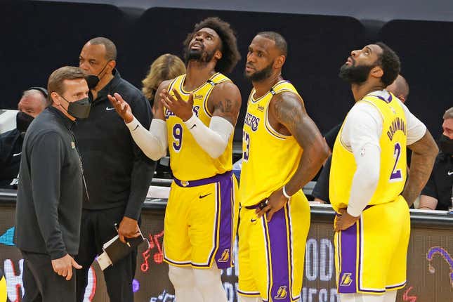We’ll be an early vacation for LeBron James and Lakers.