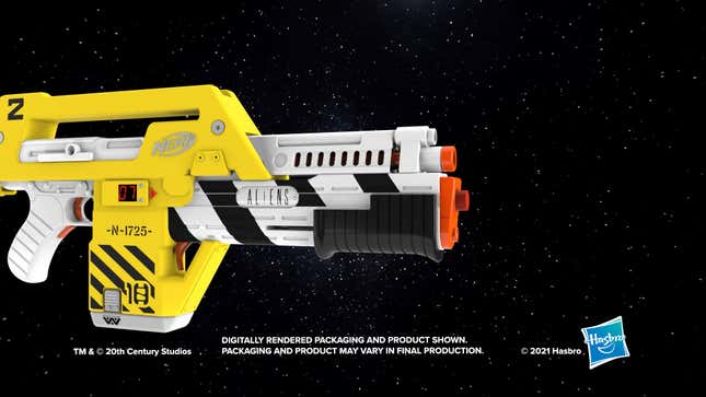Image for article titled Nerf’s Aliens Pulse Rifle Won’t Stop a Xenomorph, But Will Make Sci-Fi Dreams Come True