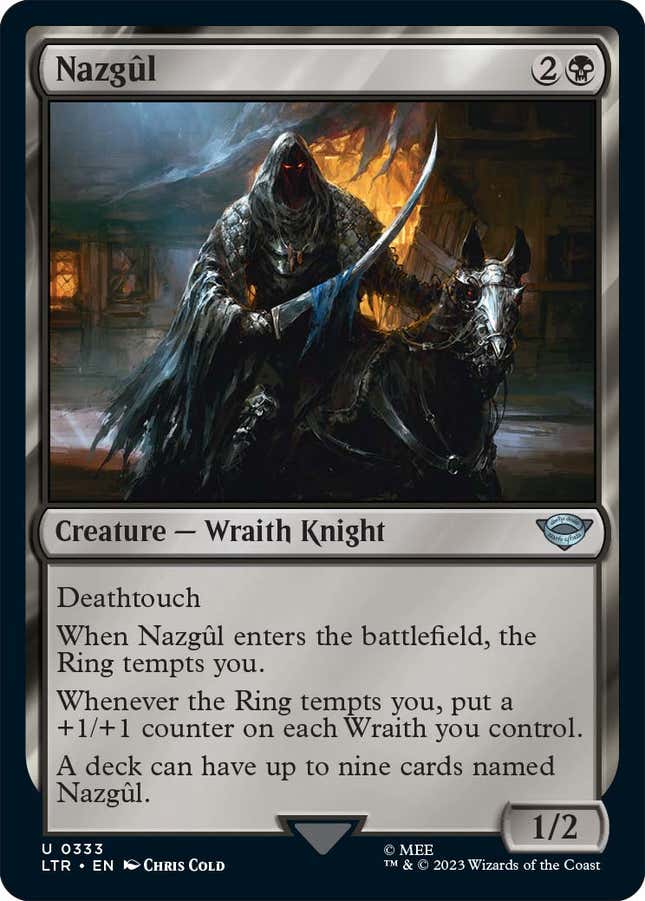 Image for article titled Magic: The Gathering's Lord of the Rings Set Is Full of Precious Art