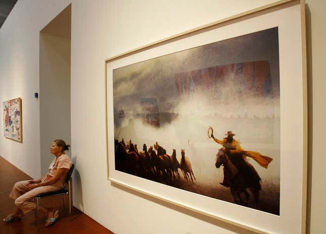 Richard Prince’s “Cowboy” turned advertising into art.