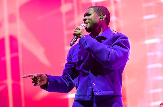 Usher performs during the 2023 Dreamville Music festival at Dorothea Dix Park on April 01, 2023 in Raleigh, North Carolina.