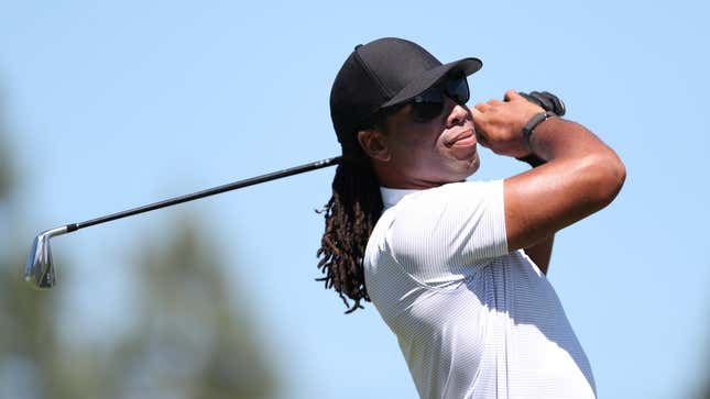 Larry Fitzgerald's golf game is currently strong