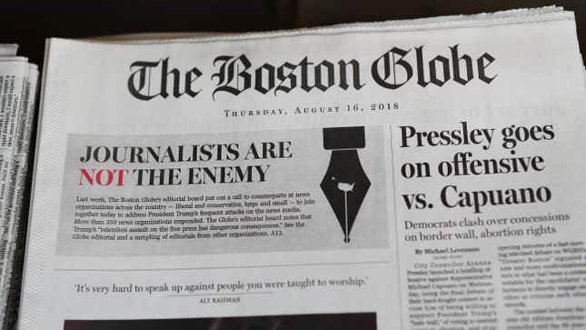 Image for article titled Boston Globe Workers Appeal to Gloria Steinem in Labor Dispute