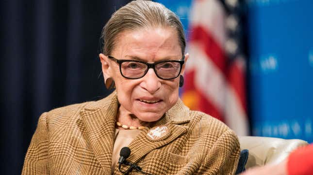 Image for article titled Once Again, Ruth Bader Ginsburg Is in the Hospital