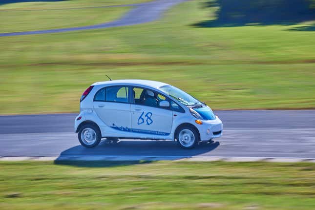 Image for article titled My Mitsubishi i-MiEV Is a Secret Track Weapon