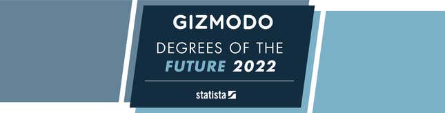 Gizmodo Degrees of the Future 2022 logo