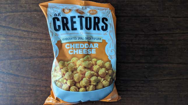 G.H Cretors Cheddar Cheese Popcorn