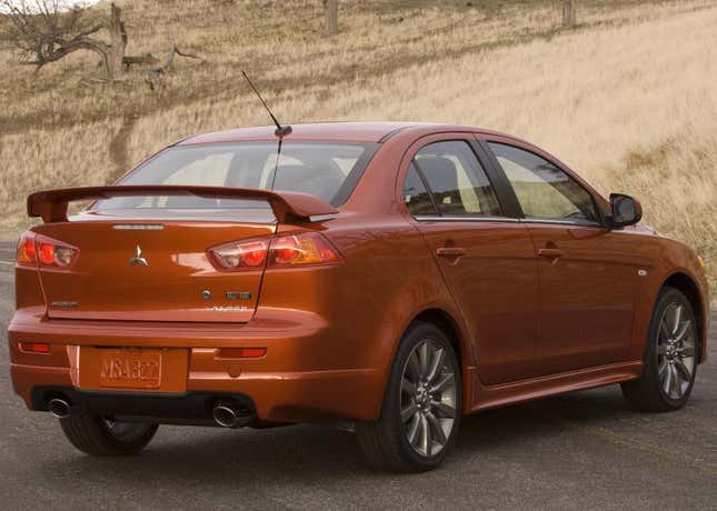 Image for article titled Forgotten Cars: Mitsubishi Lancer Ralliart/Sportback Ralliart
