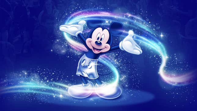 Mickey in pixie dust