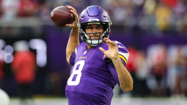 It sounds counter-intuitive, but Kirk Cousins is not the problem with the Vikings.