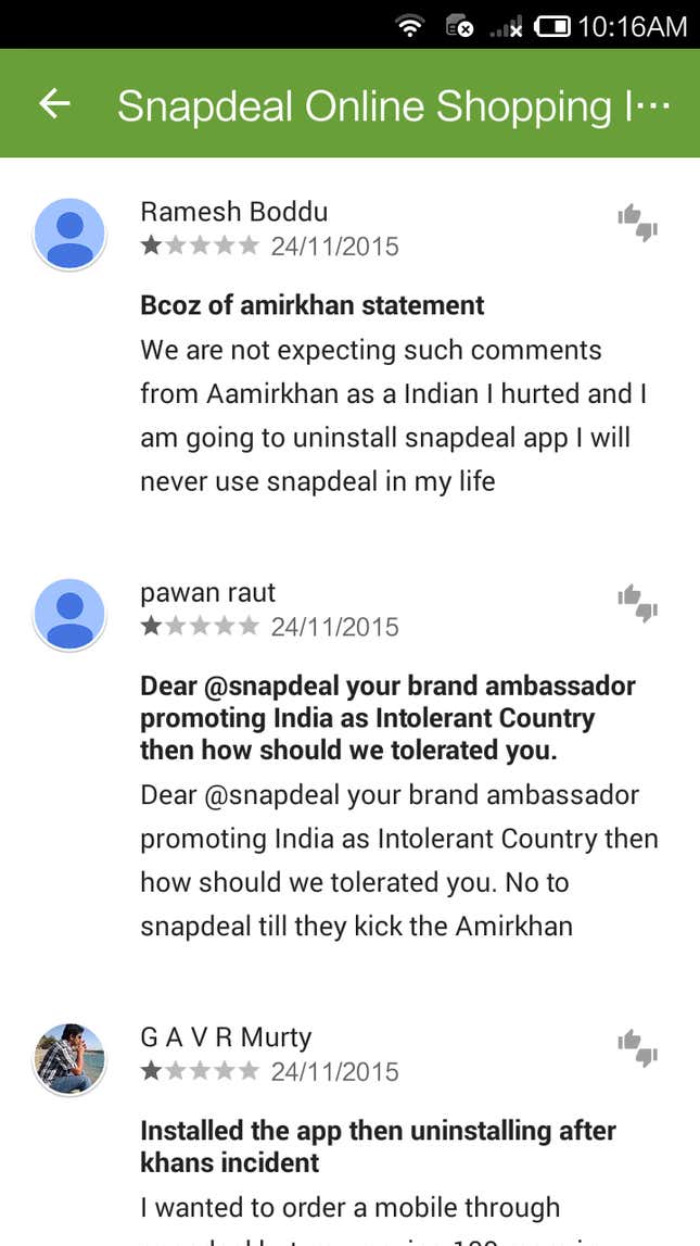 India-Snapdeal