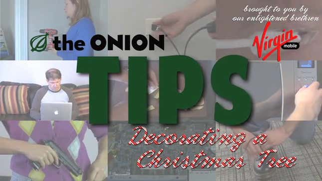The Onion's Tips For Decorating A Christmas Tree