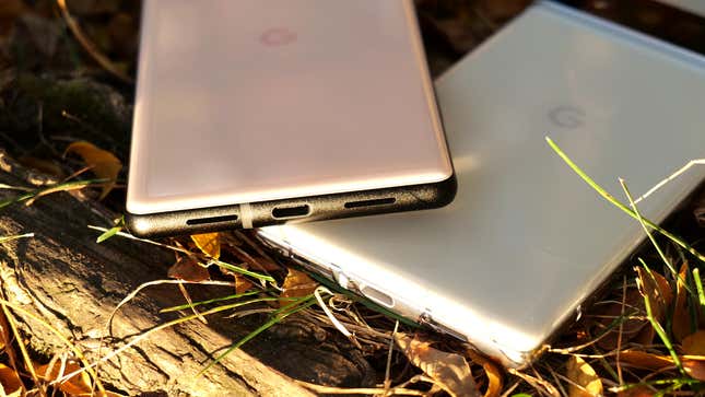 The Pixel 6 doesn’t have a headphone jack or a microSD card slot, but you knew that already.