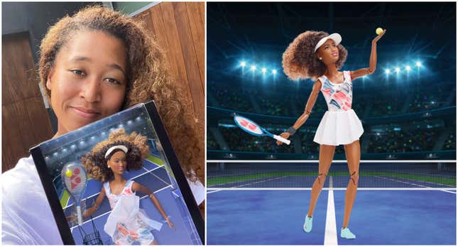 Image for article titled After Snagging Big Wins at the ESPY Awards, Naomi Osaka Is Honored With Her Own Barbie