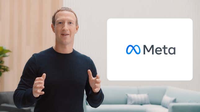 Imagen para el artículo titulado Todas las veces que Mark Zuckerberg intentó reírse de sus memes en el evento de presentación de Meta