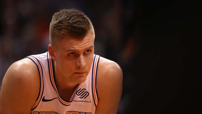 Image for article titled Kristaps Porzingis's Attorney Says Agreement To Pay Rape Accuser $68,000 Was Forged