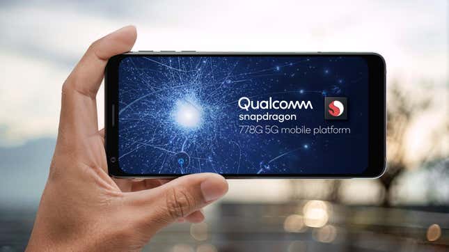 Image for article titled Qualcomm Announces New High-Tier Snapdragon 778G Mobile Chip