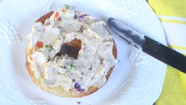 Image for article titled Eat More Vegetables by Mixing Them Into Cream Cheese, Because Why Not?