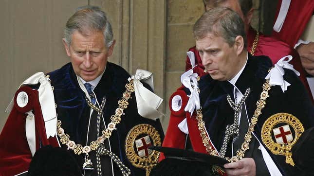 Image for article titled King Charles Evicts (Alleged) Sex Pest Prince Andrew From Buckingham Palace