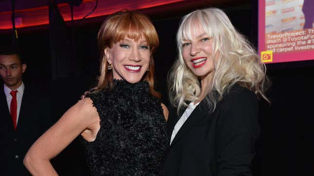 Kathy Griffin and Sia