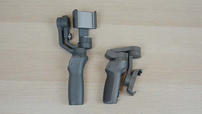 La diferencia entre lo que ocupa el Osmo Mobile 2 y el Osmo Mobile 3 es notable.
Imagen: Julio Cerezo