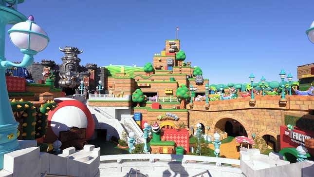 Imagen para el artículo titulado El espectacular parque temático de Nintendo abre sus puertas en Japón
