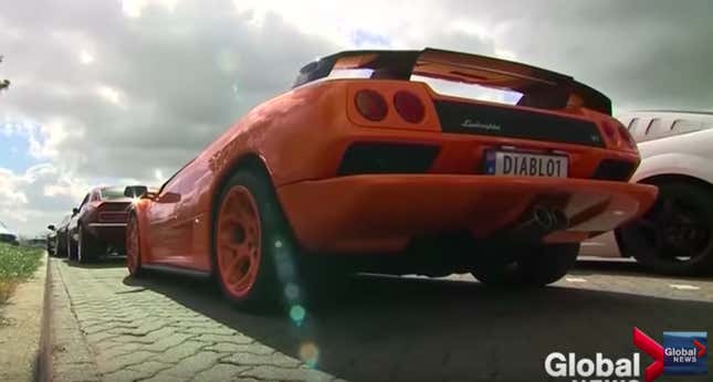 German Police Stop Over 100 Cars Involved in Road Rally