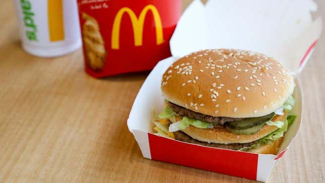 McDonald's Big Mac burger