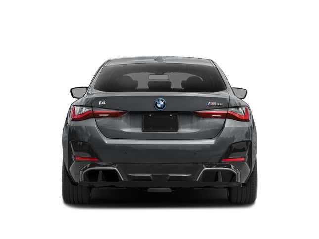 BMW i4 / M50 Gran Coupe 2023. Rear (full)