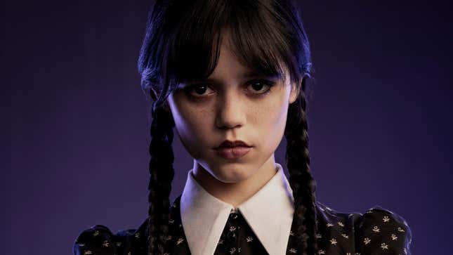 Netflix Wednesday Addams Teaser Jenna Ortega In Costume 6209